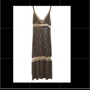 Missoni cream and black dress